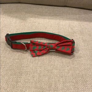 Mud Pie Christmas Tree Adjustable Dog Collar